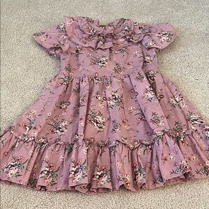 Floral Ruffle Dress Janie and Jack size 5